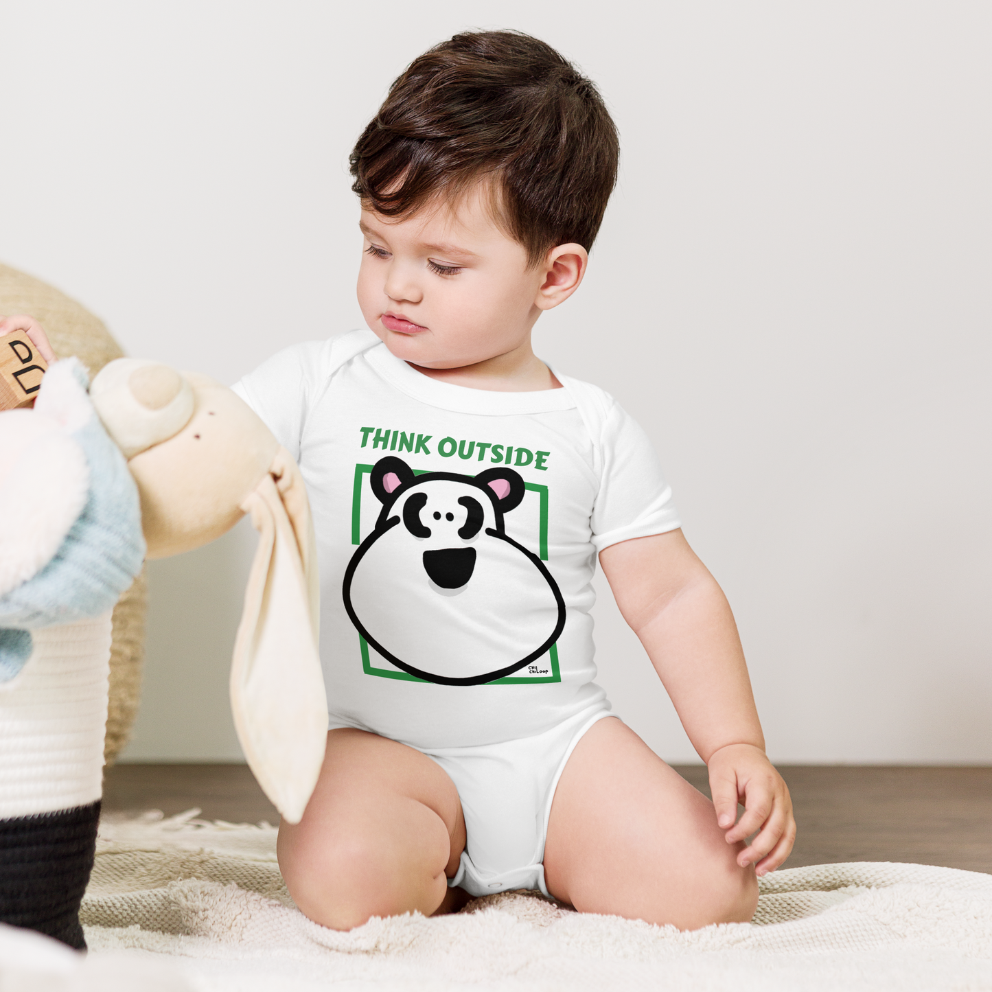 Baby-Einteiler / LEVEL 1: ANTON PANDA