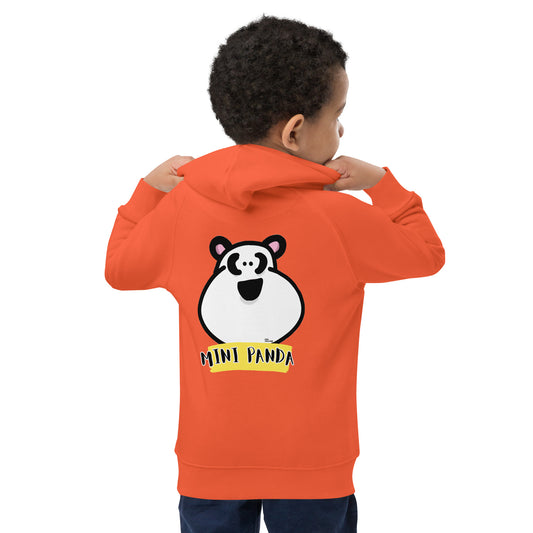 Bio-Kapuzenpullover für Kinder "Mini Panda" / LEVEL 1: ANTON PANDA