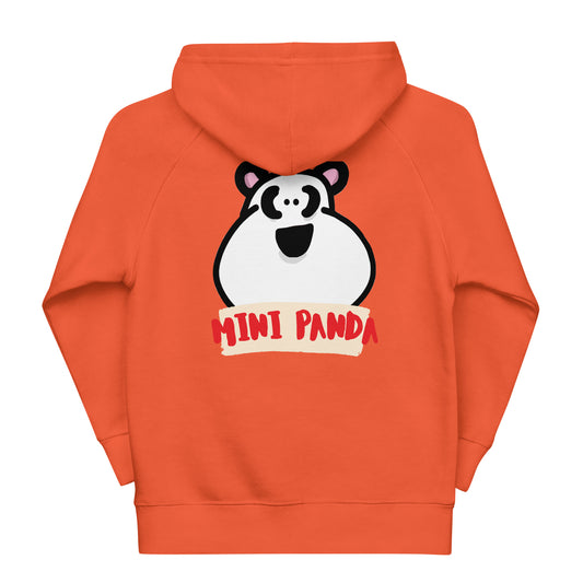 Bio-Kapuzenpullover für Kinder "Mini Panda" / LEVEL 1: ANTON PANDA